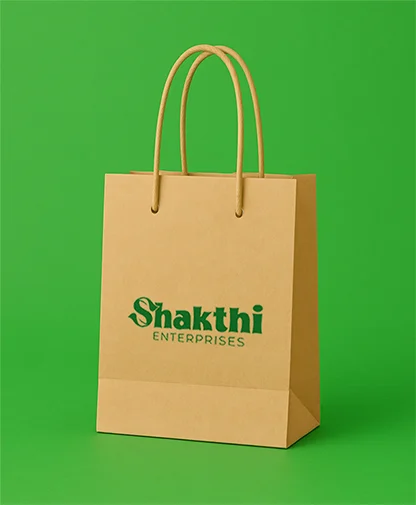 Paper bags by Shakthi Enterprises, Best Biodegradable & Eco Bag Manufacturer